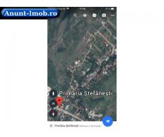 Anunturi Imobiliare Stefanesti Arges teren intravilan 1166 mp