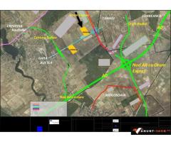 Anunturi Imobiliare Teren la DJ Corbeanca Buftea 14600 mp zona Mixta acces A0