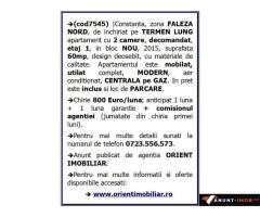 Anunturi Imobiliare Faleza Nord, decomandat, 2 camere, etaj 1, mobilat modern, parcare