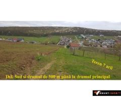 Anunturi Imobiliare Teren intravilan 7 arii, poziționat însorit, cu priveliște excepțional