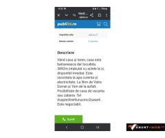 Anunturi Imobiliare Vând casa batraneasca și teren 3892m