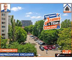 Anunturi Imobiliare De vanzare: Apartament cu 3 camere in Titan | Pret corect!!!